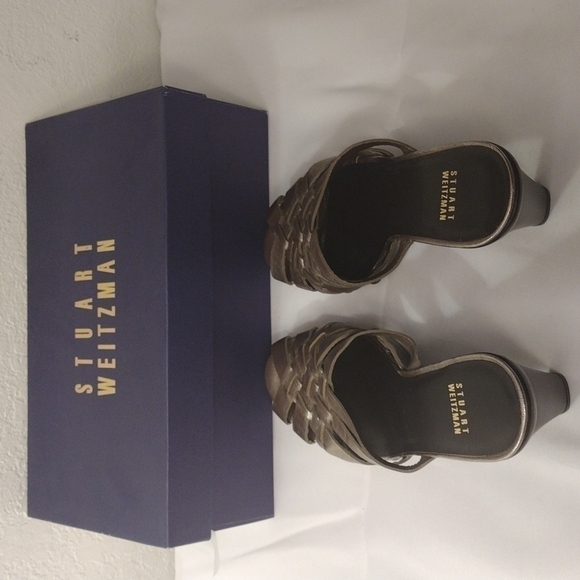 Stuart weitzman heel mules size 6.5 New - Picture 6 of 14